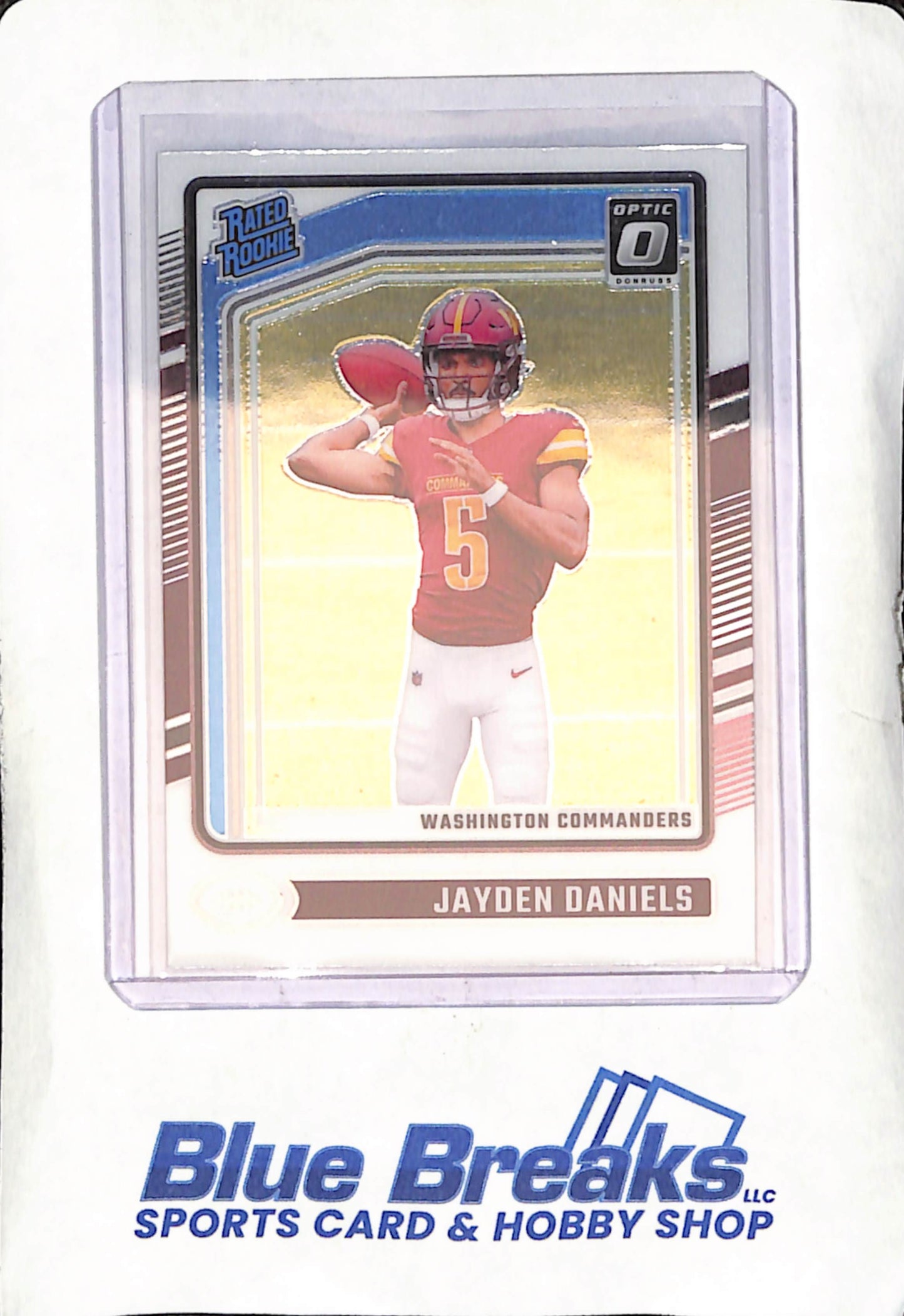 2024 Donruss Optic - Jayden Daniels - Washington Commanders - Football - Rated Rookie - #248