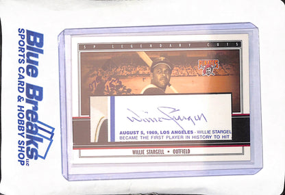 2002 Upper Deck SP Legendary Cuts - Willie Stargell - Cut Autograph - 75/153 - Pittsburgh Pirates - Baseball - #WSt