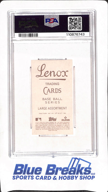 2024 Topps 206 - Lenox - Pete Crow-Armstrong - RC - Baseball - PSA 10 - Cubs