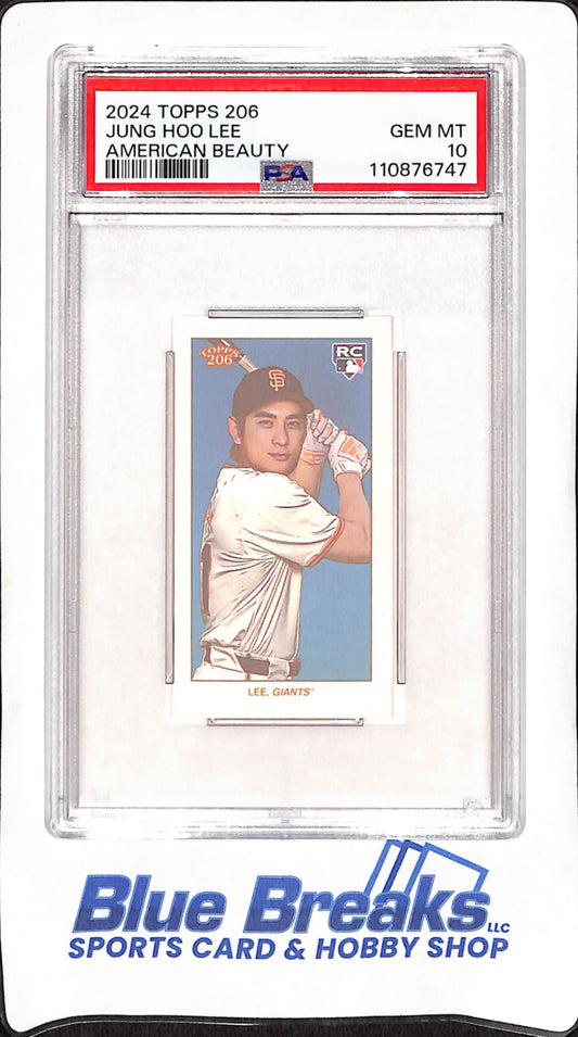 2024 Topps 206 - American Beauty - Jung Hoo Lee - RC - Baseball - PSA 10 - Giants