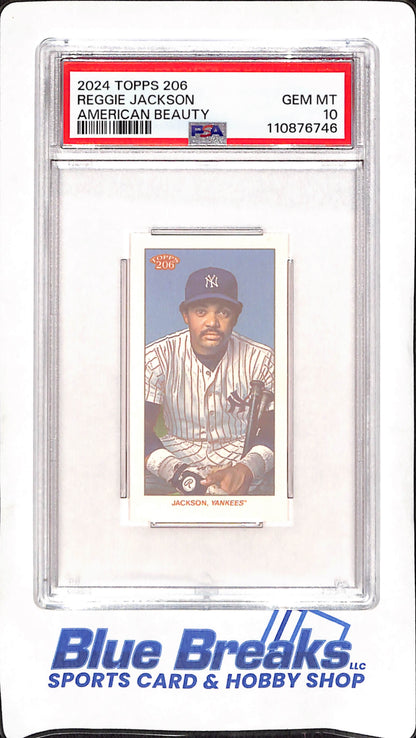2024 Topps 206 - American Beauty - Reggie Jackson - Baseball - PSA 10 - Yankees