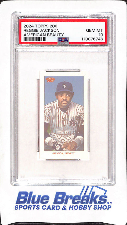 2024 Topps 206 - American Beauty - Reggie Jackson - Baseball - PSA 10 - Yankees