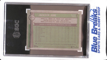 2025 Topps Heritage - Jackson Jobe - Image Variation RC - Detroit Tigers - Baseball - SGC 9.5 - #389