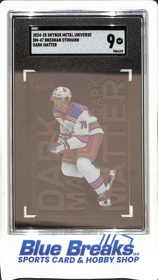 2024-25 Skybox Metal Universe - Brennan Othmann - Dark Matter - New York Rangers - Hockey - SGC 9 - #DM-47