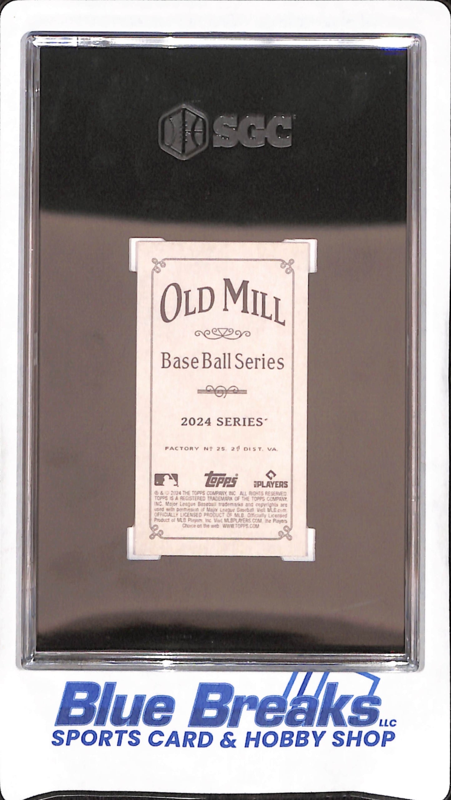 2024 Topps 206 - Elly De La Cruz - Old Mill Back RC - Cincinnati Reds - Baseball - SGC 10