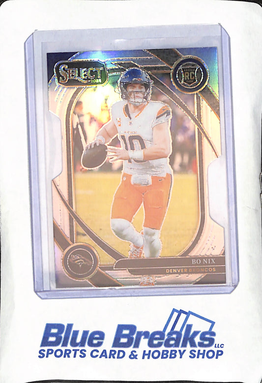 2024 Select - Bo Nix - Concourse Die-cut RC - Denver Broncos - Football - #221