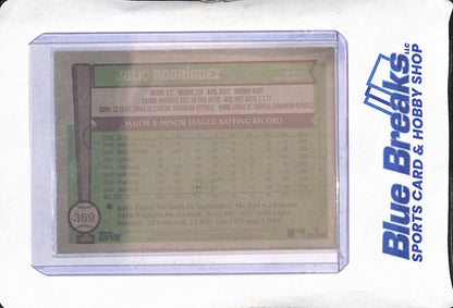 2025 Topps Heritage - Julio Rodriguez - Flipped Bat Variation - Seattle Mariners - Baseball - #360