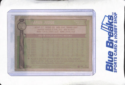 2025 Topps Heritage - Aaron Judge - Cartoon Variation - New York Yankees - Baseball - #3