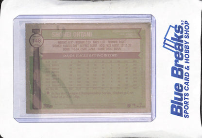 2025 Topps Heritage - Shohei Ohtani - Alternate Cartoon Variation - Los Angeles Dodgers - Baseball - #148