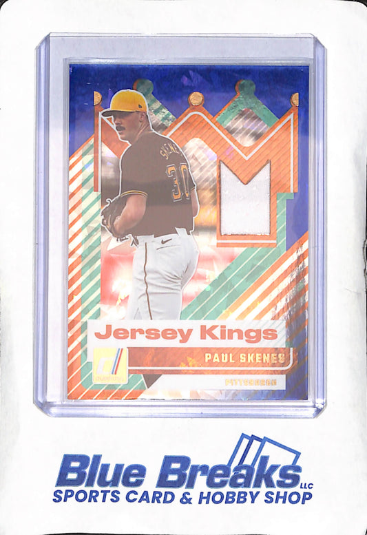 2024 Panini Donruss - Paul Skenes - Jersey Kings Relic - Pittsburgh Pirates - Baseball - #JK-PS