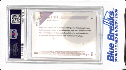 2018 Topps Now - Ronald Acuna Jr - RC - Atlanta Braves - Baseball - PSA 10 - #592