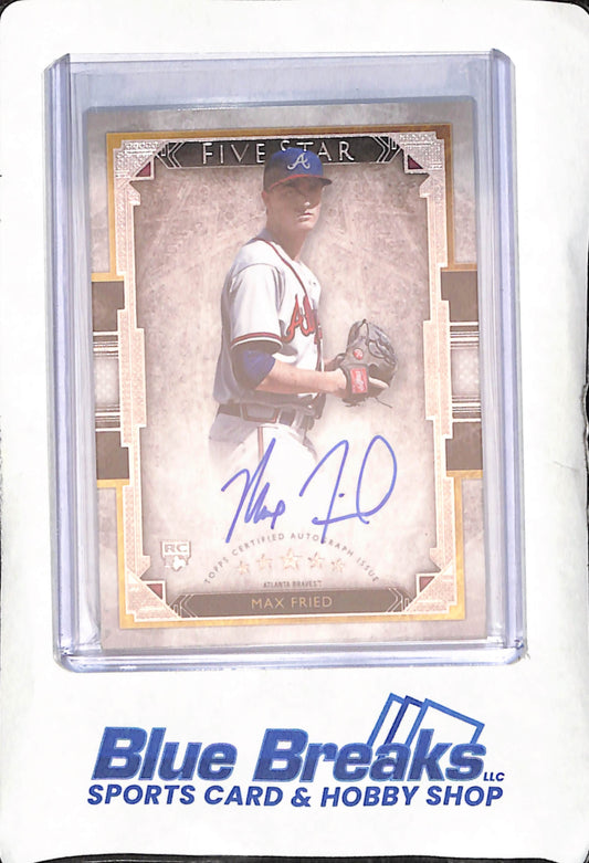 2018 Topps Five Star - Max Fried - Autograph RC - Atlanta Braves - Baseball - #FSA-MF