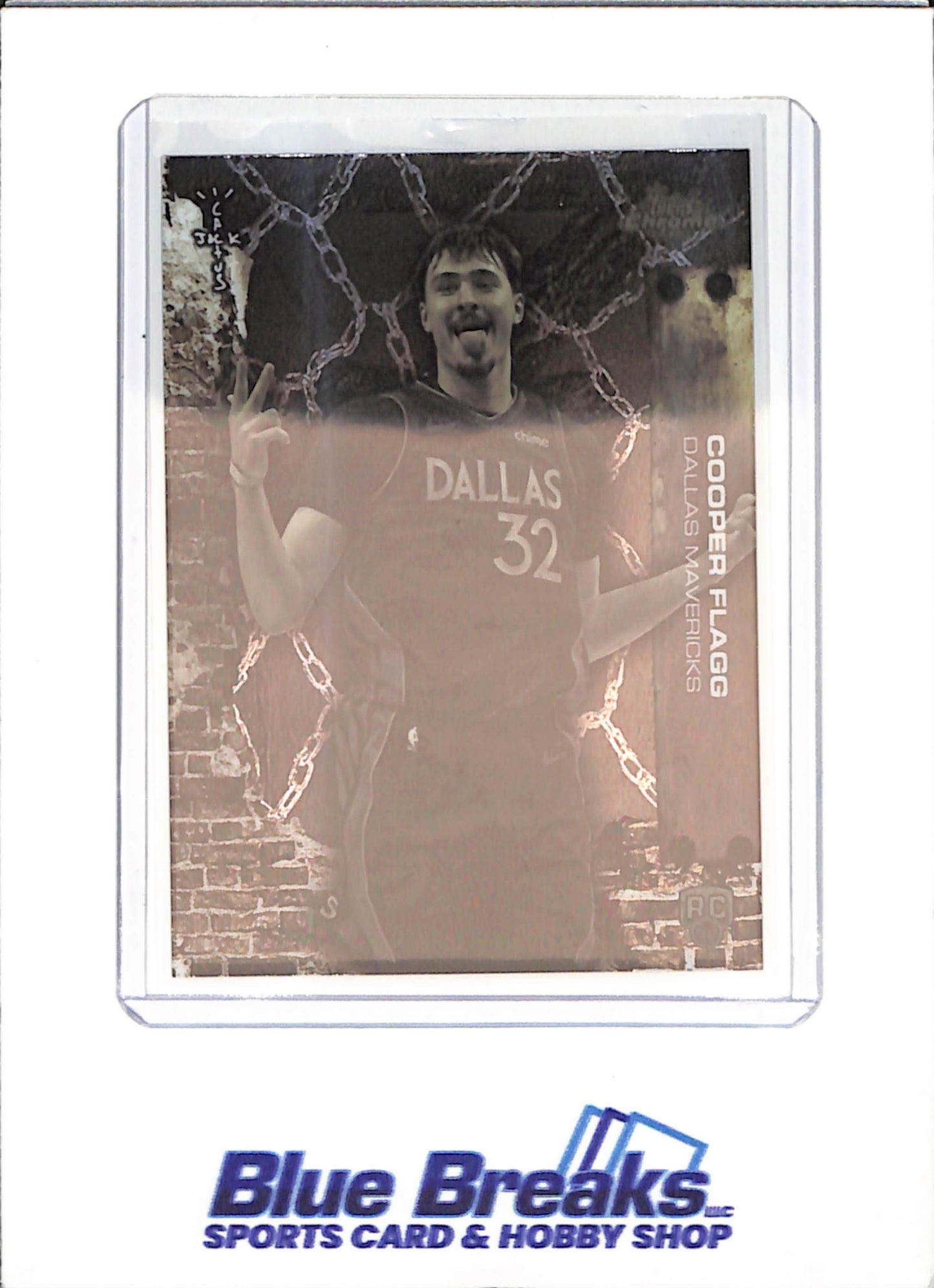 2026 Topp Cactus Jack - Cooper Flagg - RC - Dallas Mavericks - Basketball - #61