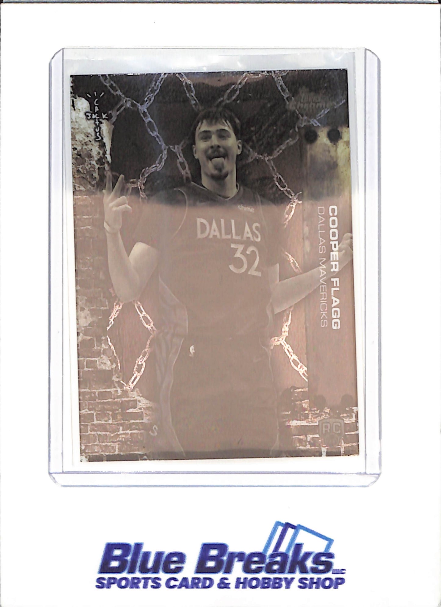 2026 Topp Cactus Jack - Cooper Flagg - RC - Dallas Mavericks - Basketball - #61
