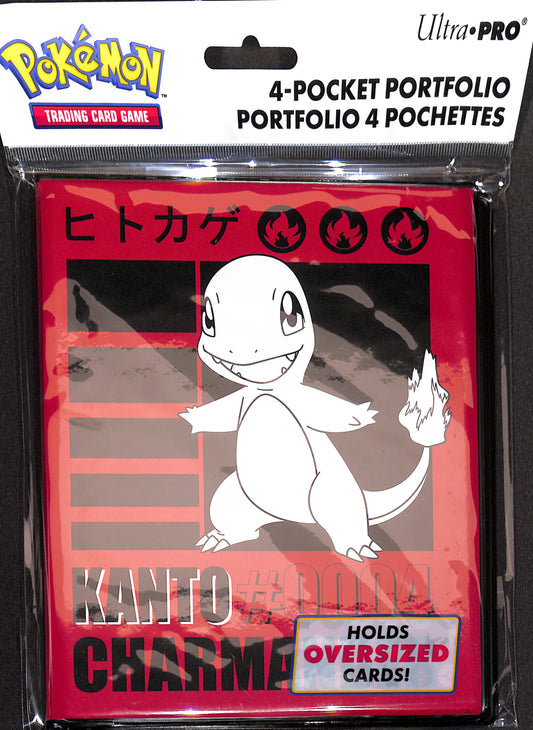 Ultra-Pro - Charmander 4-Pocket Portfolio - Pokemon - Supplies