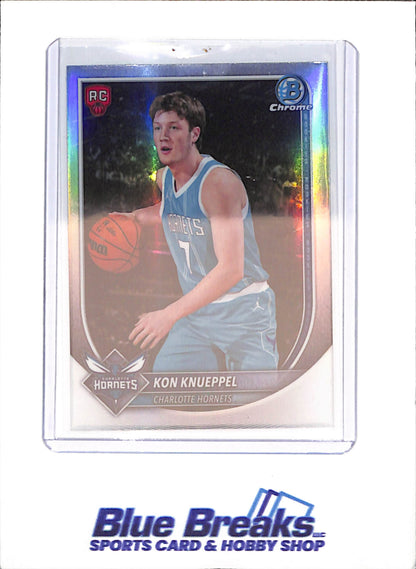 2025-26 Bowman Chrome - Kon Knuppel - Red RC - Charlotte Hornets - Basketball - #BRR-4