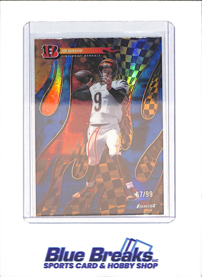 2025 Topps Finest - Joe Burrow - Torchers - 67/99 - Cincinnati Bengals - Football - #T-13
