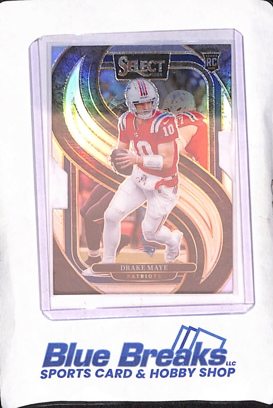 2024 Select - Drake Maye - Premier Level Die-Cut RC - New England Patriots - Football - #113