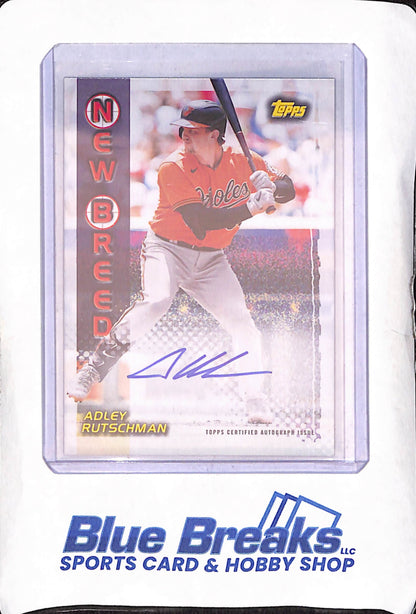 2024 Topps Archives - Adley Rutschman - 1999 New Breed Autograph - Baltimore Orioles - Baseball - #99NBA-AR