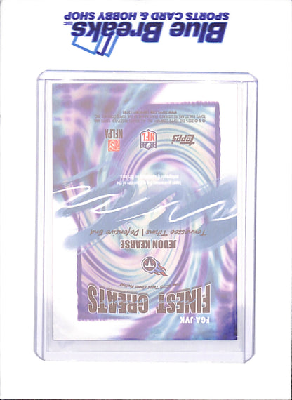 2025 Topps Finest - Jevon Kearse - Finest Greats Autograph - 2/5 - Tennessee Titans - Football - #FGA-JVN