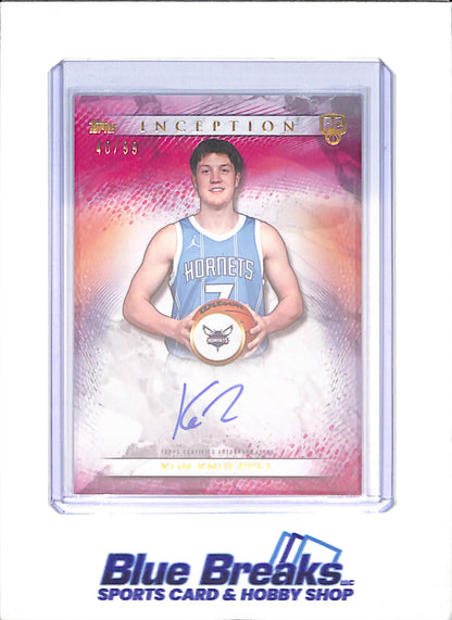 2025-26 Topps Inception - Kon Knueppel - Pink Autograph - 40/99 - RC - Charlotte Hornets - Basketball - #RA-KK