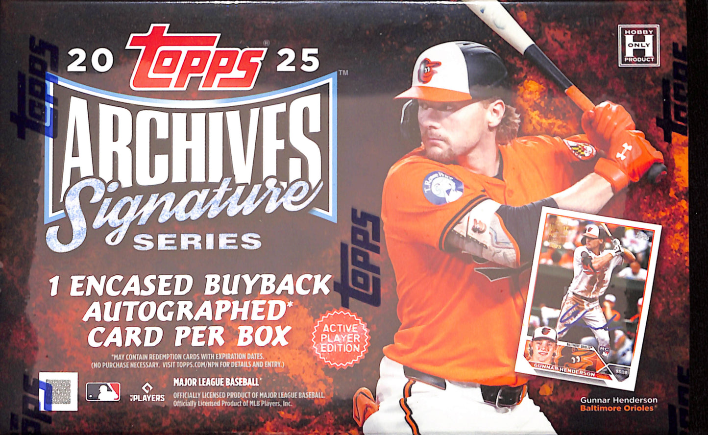 2025 Topps Archives Signature Series Active Player Edition - Baseball - Sealed Wax