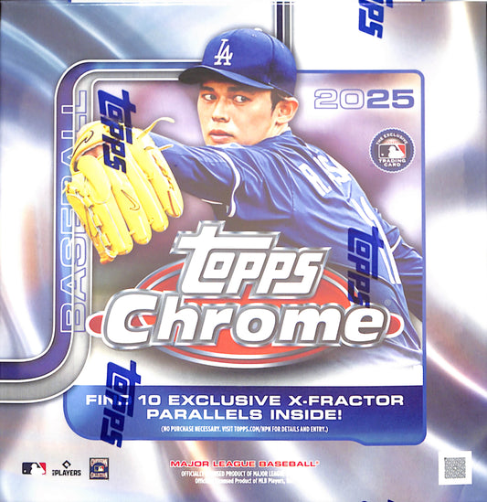 2025 Topps Chrome Mega Box - Baseball - Sealed Wax