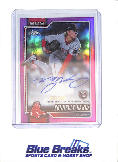 2026 Topps Chrome - Connelly Early - 9/25 - Autograph - RC - Boston Red Sox - Baseball - #RA-CEA