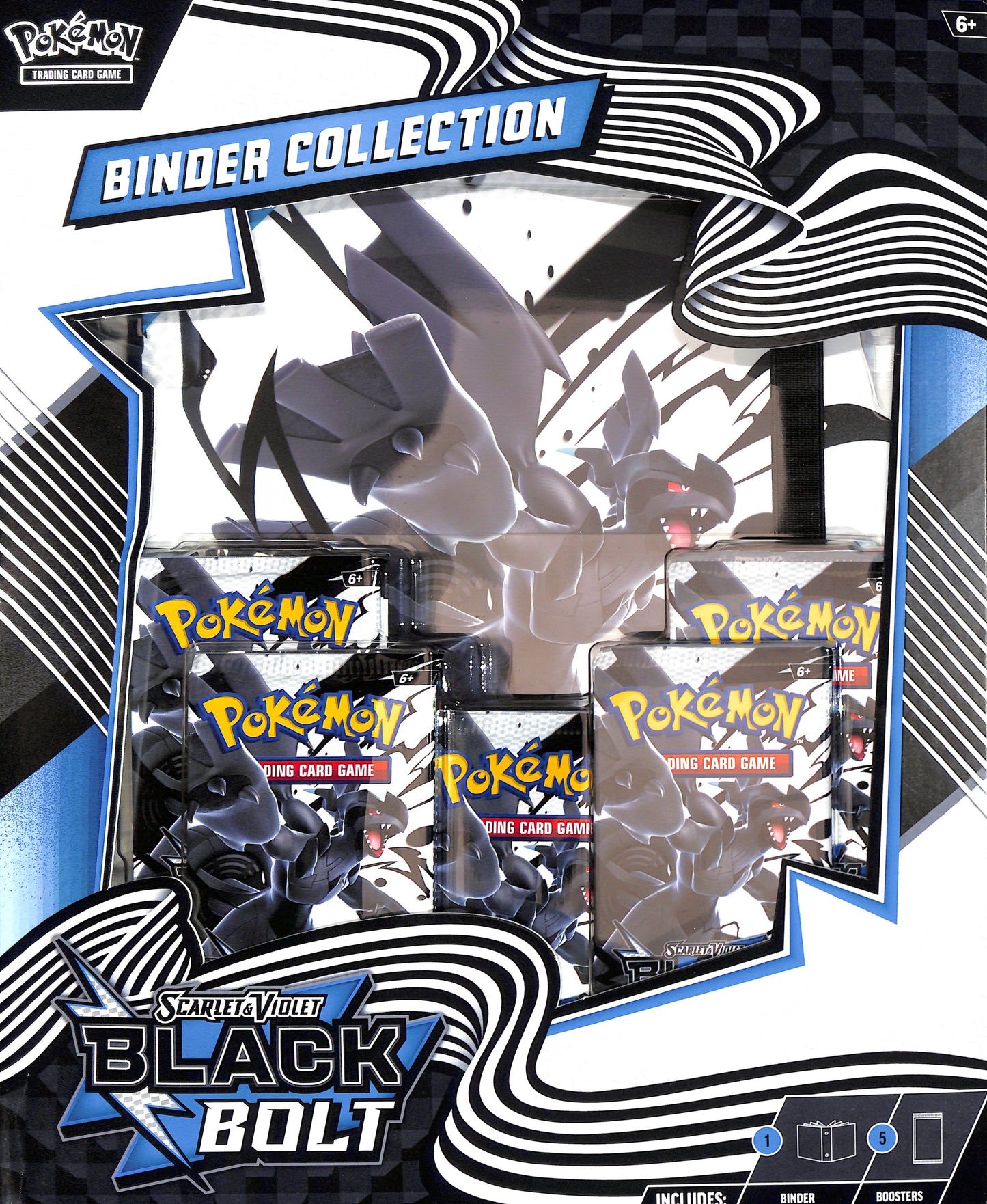 Pokemon - Scarlet & Violet Black Bolt Binder Collection - Sealed Wax
