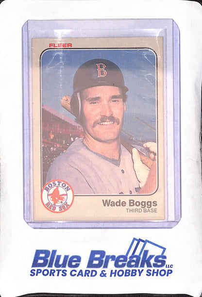 1983 Fleer - Wade Boggs - RC - Red Sox - Baseball - #179
