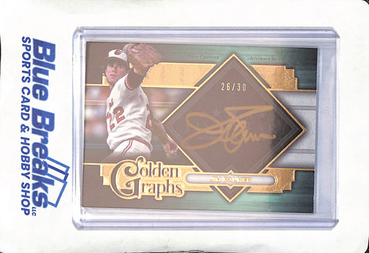 2022 Topps Five Star - Jim Palmer - Golden Graphs Autograph - 26/30 - Baltimore Orioles - Baseball - #GG-JP
