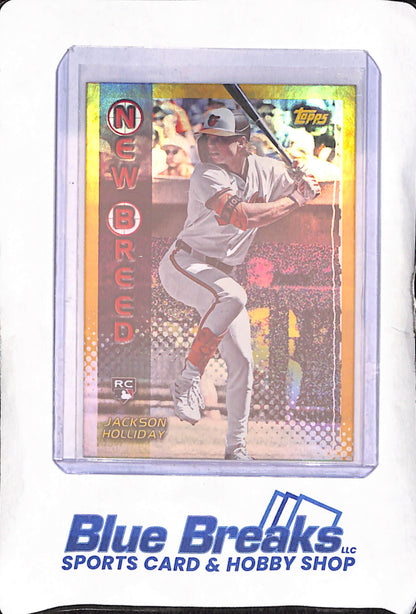2024 Topps Archives - Jackson Holliday - New Breed RC - 3/50 - Baltimore Orioles - Baseball - #99NB-10