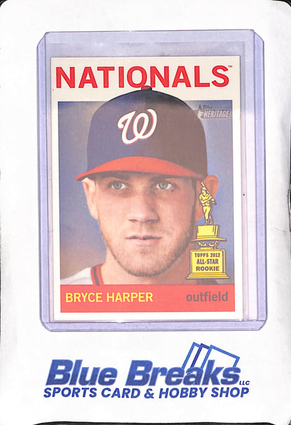 2013 Topps Heritage - Bryce Harper - All Star Rookie Cup - Washington Nationals - Baseball - #440