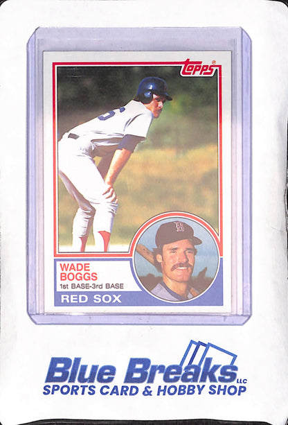 1983 Topps - Wade Boggs - RC - Boston Red Sox - Baseball - #498