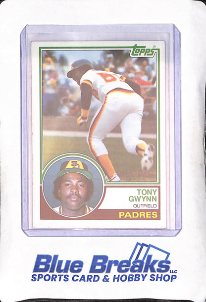1983 Topps - Tony Gwynn - RC - San Diego Padres - Baseball - #482