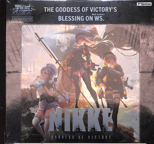 2025 Weiss Schwartz Nikki Goddess of Victory Booster Box - English Edition - 1st Edition - Sealed Wax
