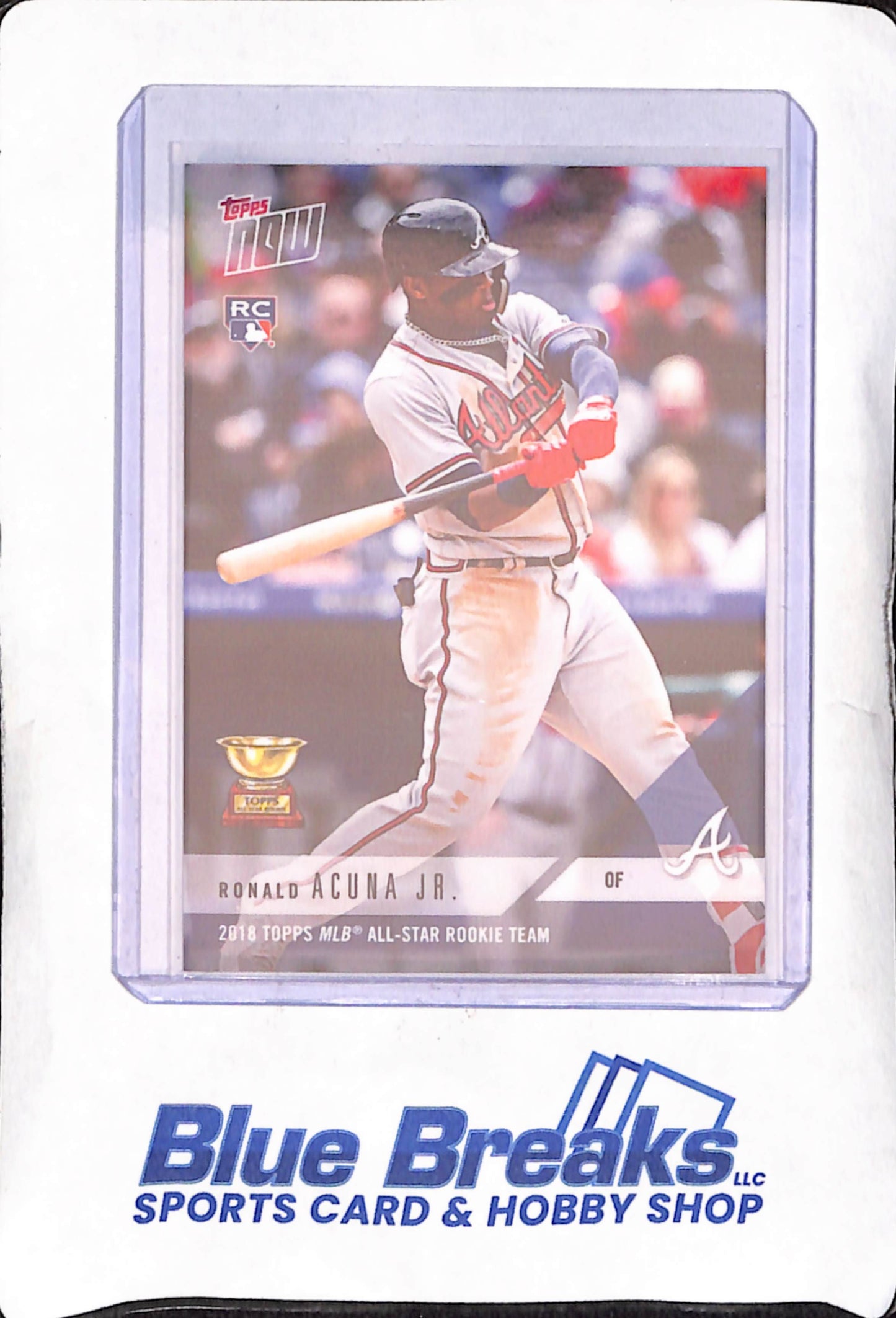 2018 Topps Now - Ronald Acuna Jr - RC - All-Star Rookie Team - Atlanta Braves - Baseball - #RC4