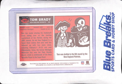2005 Topps Chrome - Tom Brady - New England Patriots - Football - #TB10
