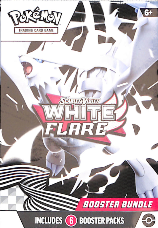 Pokemon - Scarlet & Violet White Flare Booster Bundle - Sealed Wax