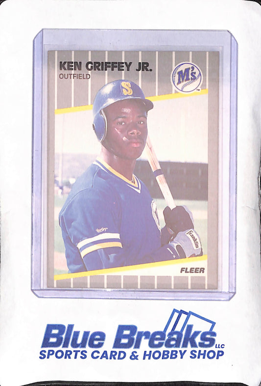 1989 Fleer - Ken Griffey Jr - RC - Seattle Mariners - Baseball - #548
