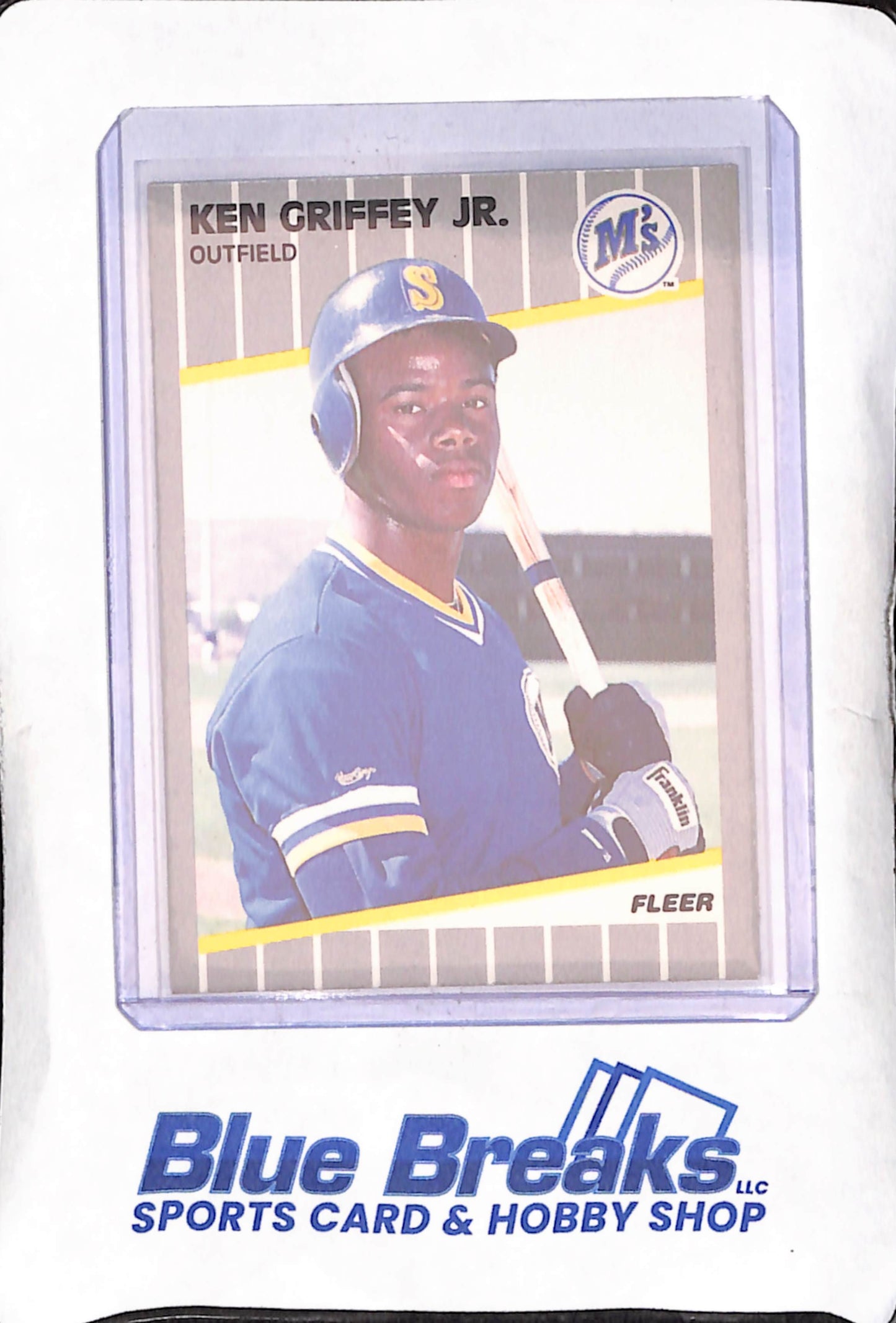 1989 Fleer - Ken Griffey Jr - RC - Seattle Mariners - Baseball - #548