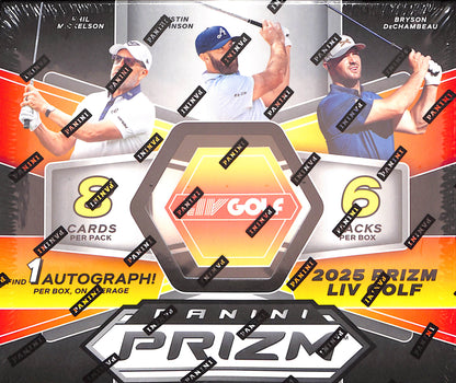 2025 Panini Prizm Liv Golf Hobby Box - Sealed Wax