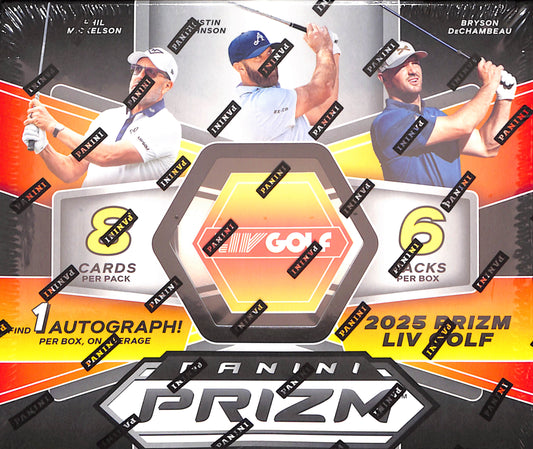 2025 Panini Prizm Liv Golf Hobby Box - Sealed Wax