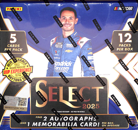 2025 Panini Select NASCAR Hobby Box - Sealed Wax