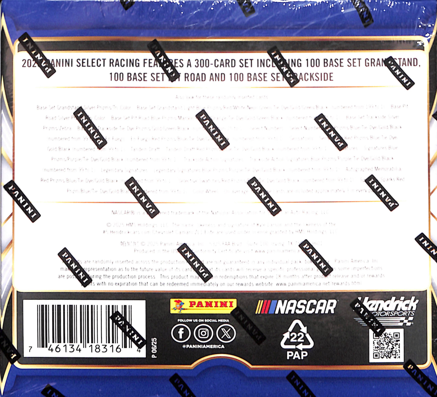 2025 Panini Select NASCAR Hobby Box - Sealed Wax