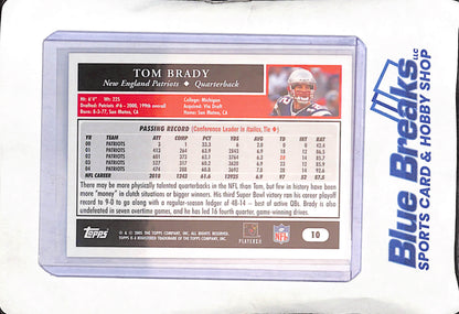 2005 Topps - 50th Anniversary - Tom Brady - #10 - football - Patriots