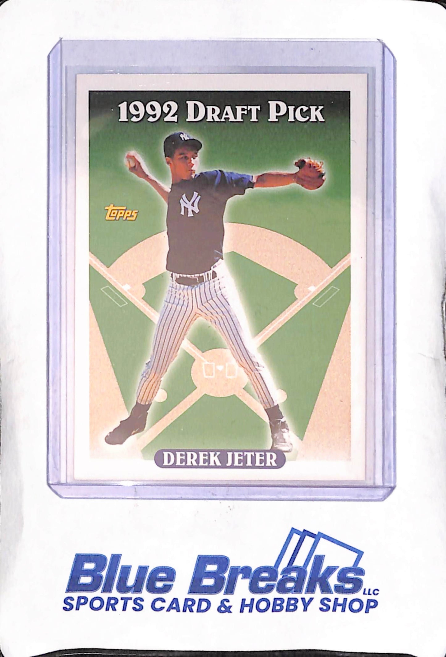 1993 Topps - 1992 draft pick - Derek Jeter - #98 - baseball - Yankees