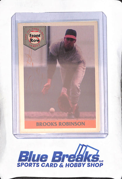 The All-Time Great Series - Front Row - Brooks Robinson - auto - 1943/5000 - #1 - baseball - Orioles