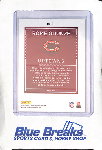 2024 Panini - Donruss Optic - Uptowns - Rome Odense - RC - #11 - football - Bears