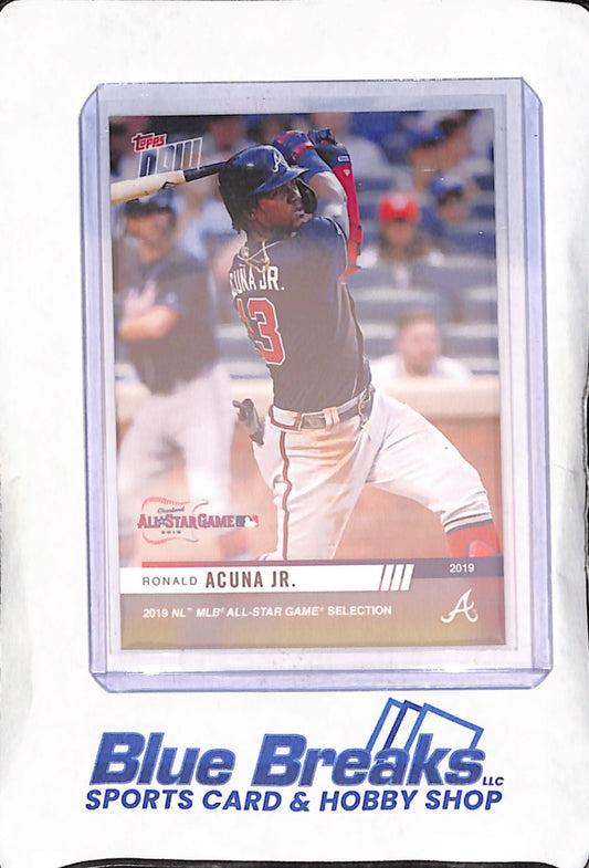 2019 Topps Now - Ronald Acuna Jr - All Star Game Selection - Atlanta Braves - Baseball - #NL-3